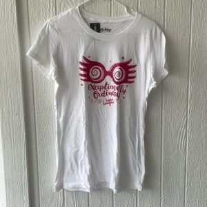 NWT Harry Potter Luna Lovegood Exceptionally Ordinary tee sz L